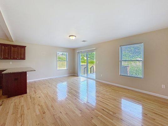 Empty room, Interior, Wood Texture Flooring