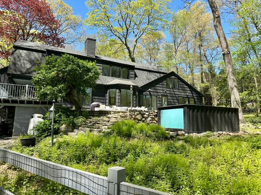 Backyard, Exterior, Facade, Pool, Tudor Revival