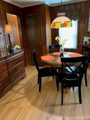 Dining room, Interior, Wood Texture Flooring