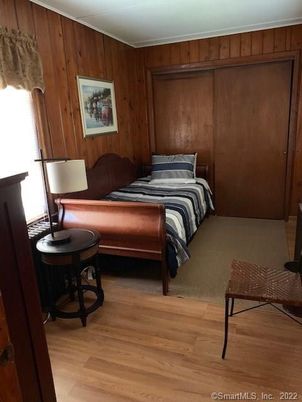 Bedroom, Interior, Wood Texture Flooring, Wooden Walls