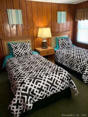 Bedroom, Interior, Wooden Walls