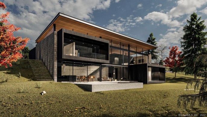 Backyard, Exterior, Facade, Modern