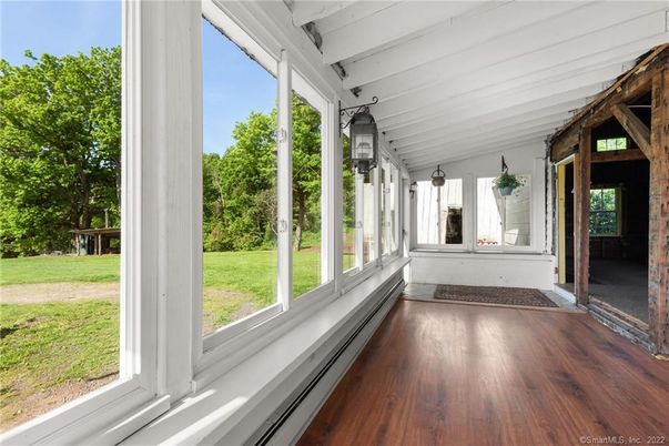 Interior, Sun Room, Wood Texture Flooring
