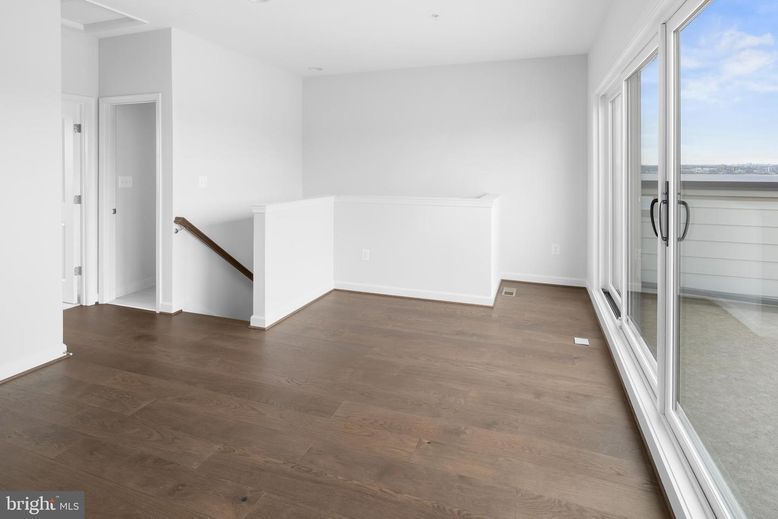 Empty room, Interior, Wood Texture Flooring