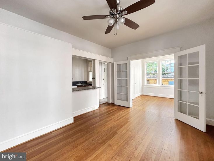 Empty room, Interior, Kitchen, Wood Texture Flooring
