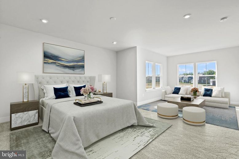Bedroom, Interior, Living room, Recessed Lighting