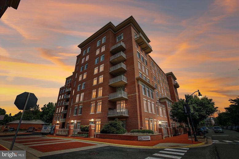 Exterior, Facade, Brick Facade, Condo Building