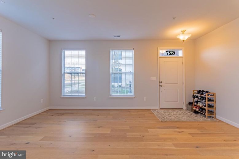 Empty room, Interior, Wood Texture Flooring