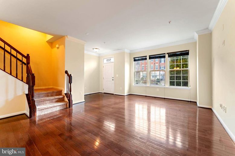 Empty room, Interior, Wood Texture Flooring