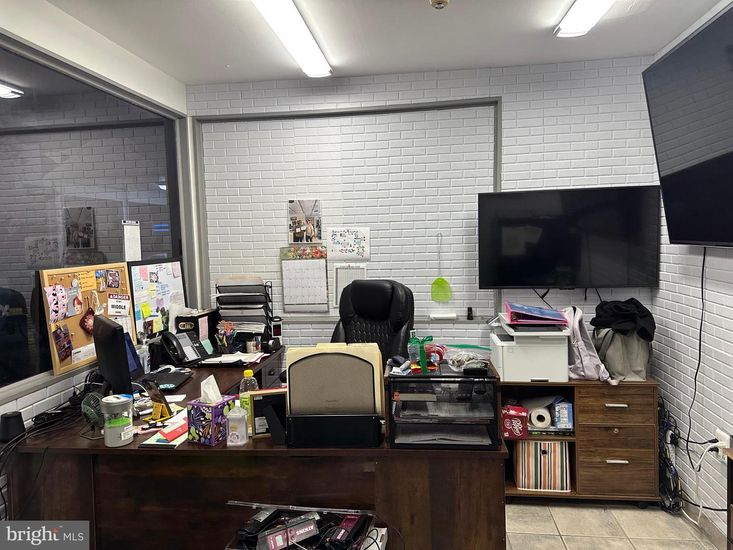 Home Office, Interior, Stone Walls