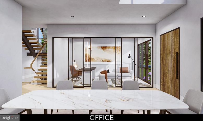 Dining room, Interior, Recessed Lighting