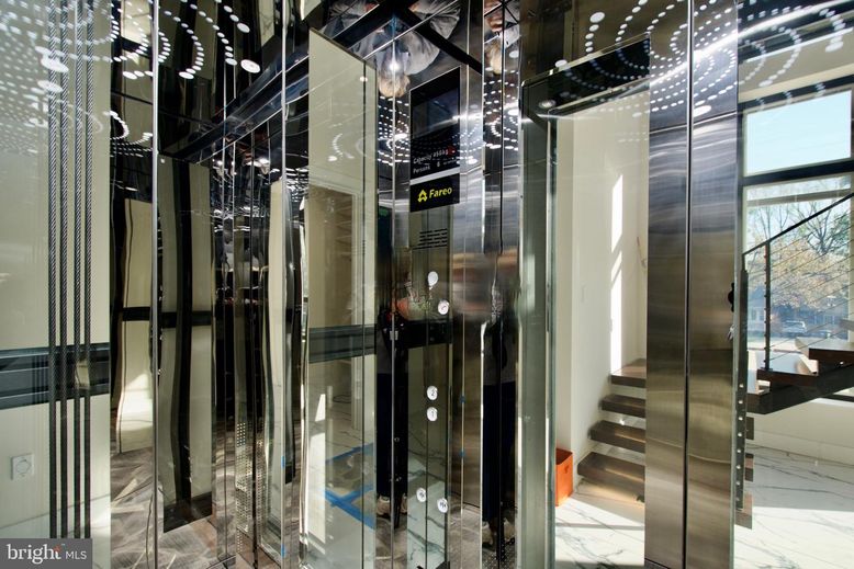 Elevator, Interior, Marble