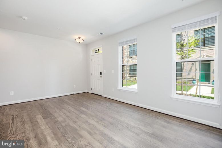 Empty room, Interior, Wood Texture Flooring