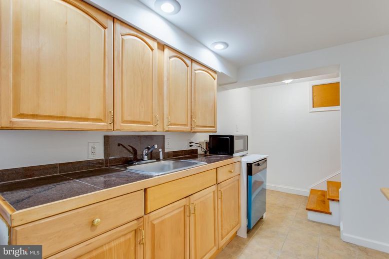 Interior, Kitchen, Recessed Lighting, Tile Countertops