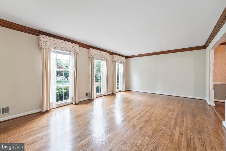 Empty room, Interior, Wood Texture Flooring