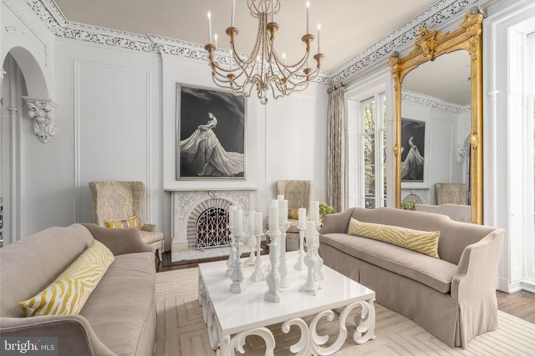 Chandelier, Fireplace, Interior, Living room, Wood Texture Flooring