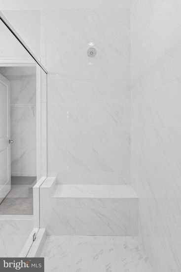 Bathroom, Glass Shower, Interior, Marble, Marble Walls