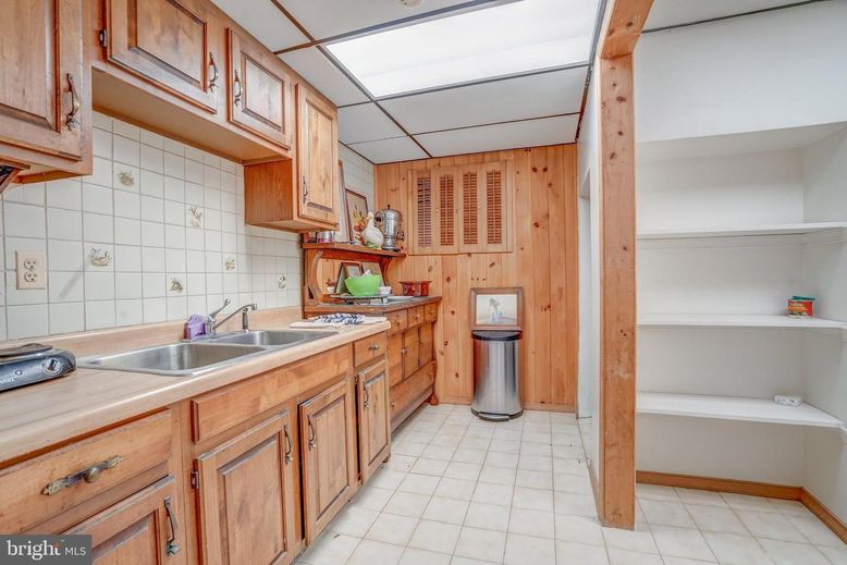 Interior, Kitchen, Wooden Walls