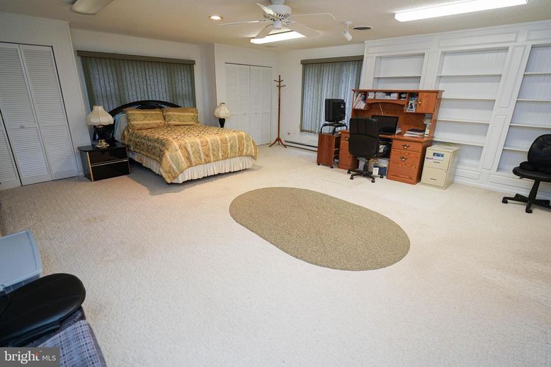 Bedroom, Home Office, Interior, Recessed Lighting