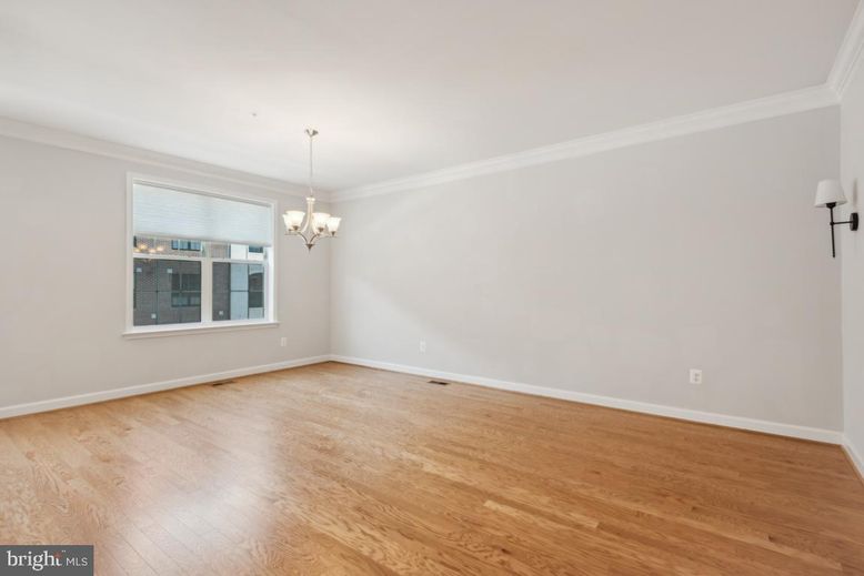 Chandelier, Empty room, Interior, Wood Texture Flooring
