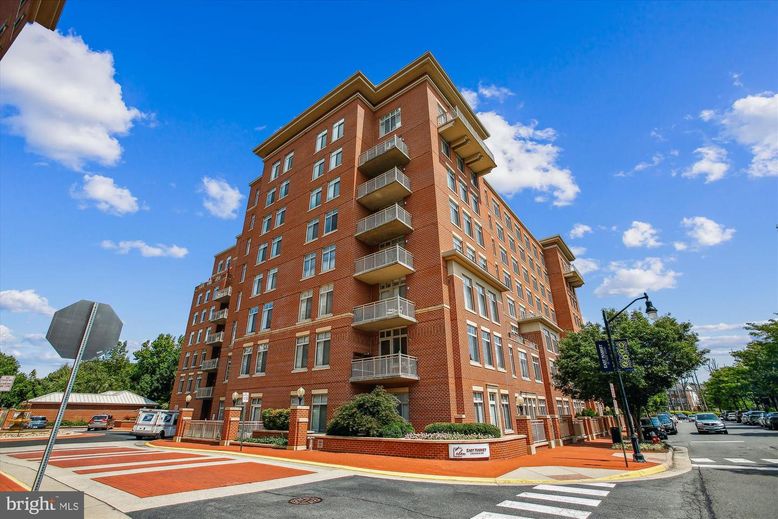 Exterior, Facade, Brick Facade, Condo Building