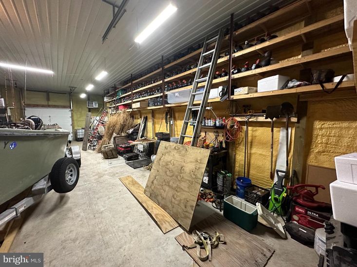 Garage, Interior, Recessed Lighting