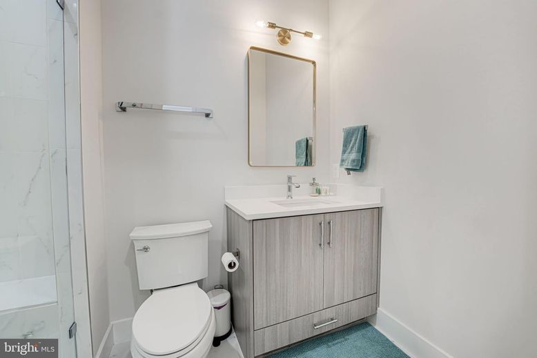 Bathroom, Interior, Marble Walls