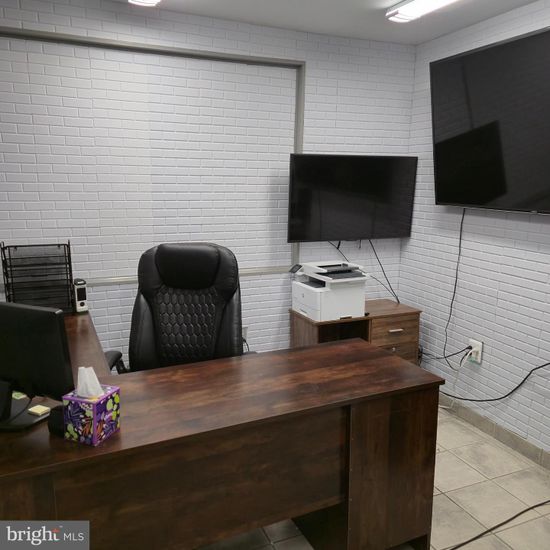Home Office, Interior, Stone Walls