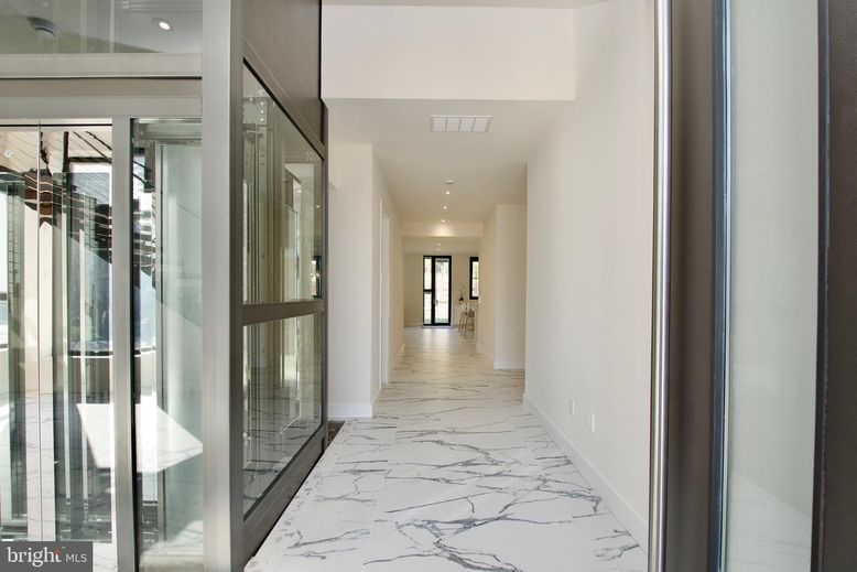 Interior, Marble, Recessed Lighting