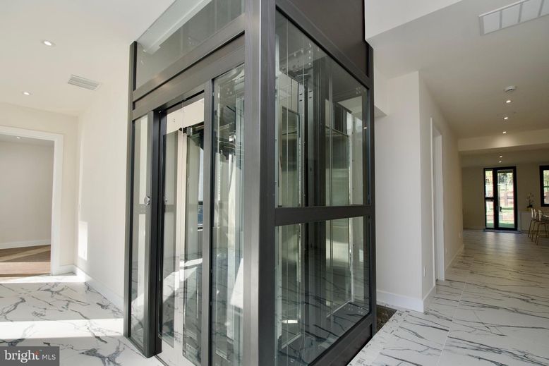 Interior, Marble, Recessed Lighting