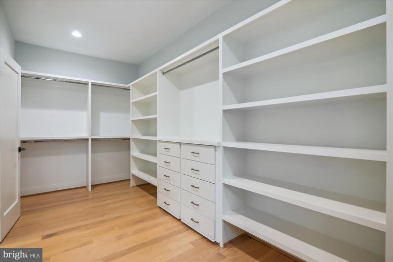Interior, Recessed Lighting, Walk-in Closets, Wood Texture Flooring