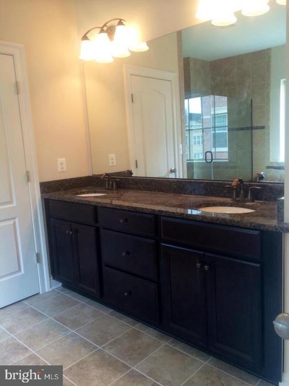 Bathroom, Dual Sink Vanities, Glass Shower, Interior