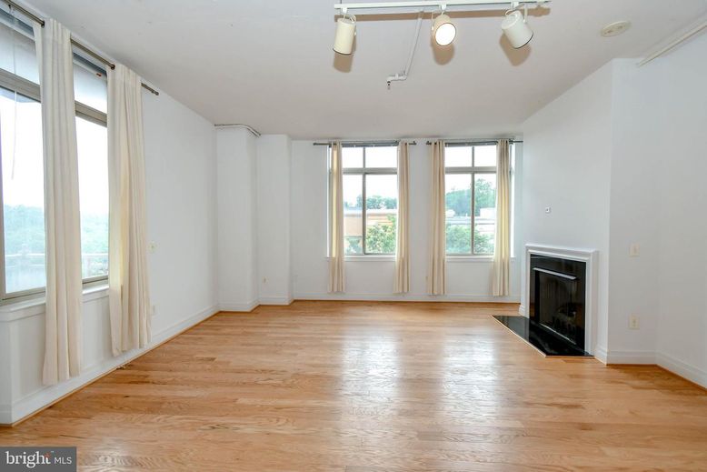 Empty room, Fireplace, Interior, Wood Texture Flooring