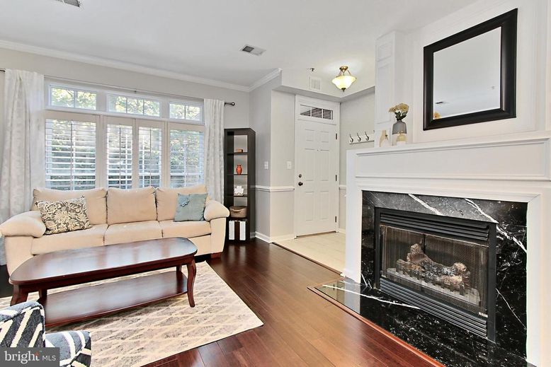 Fireplace, Interior, Living room, Wood Texture Flooring