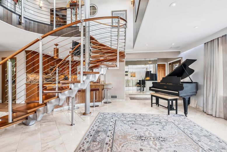 Interior, Marble, Piano, Recessed Lighting