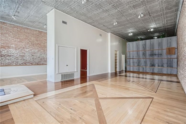 Empty room, Interior, Wood Texture Flooring