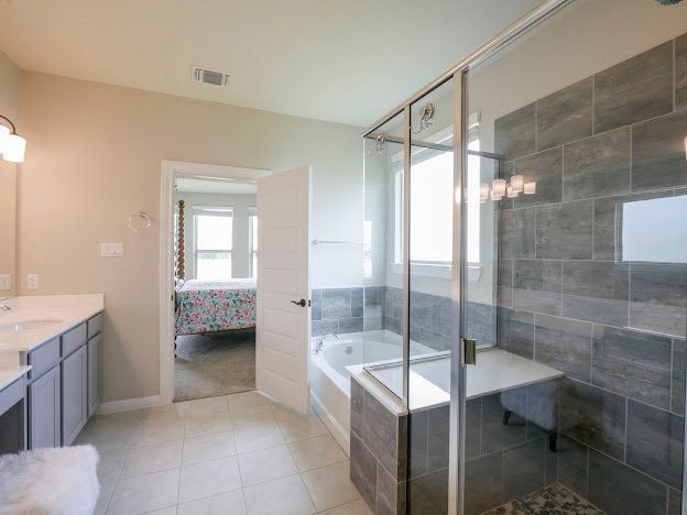 Bathroom, Bedroom, Glass Shower, Interior