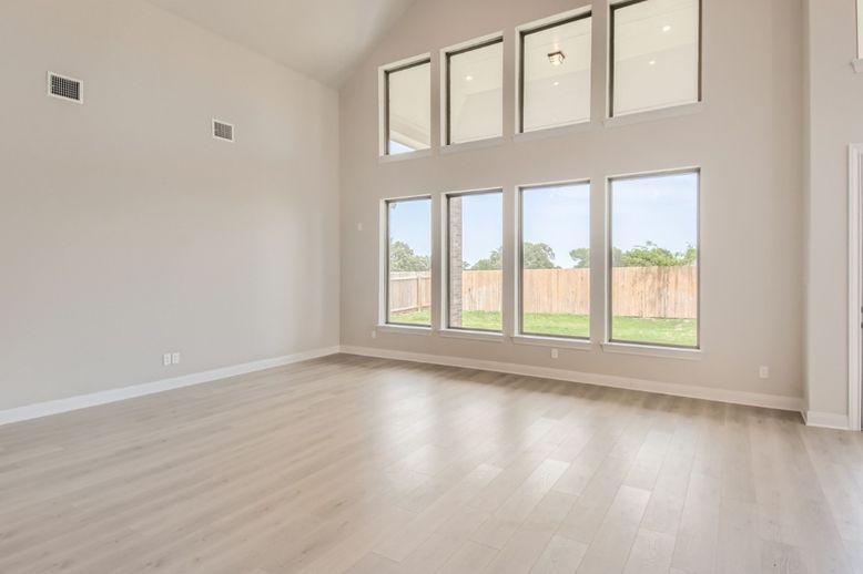 Empty room, Interior, Wood Texture Flooring