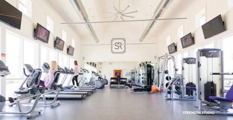 Fitness Equipment, Gym, Interior