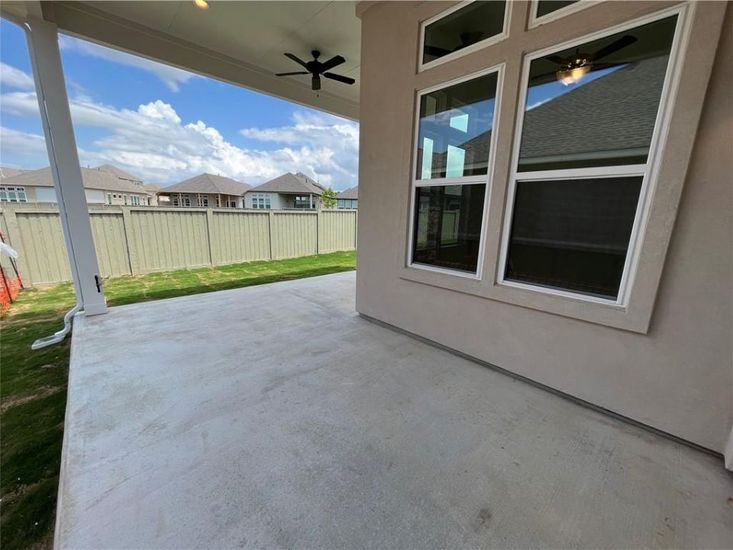 Backyard, Exterior