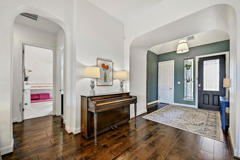 Interior, Piano, Wood Texture Flooring