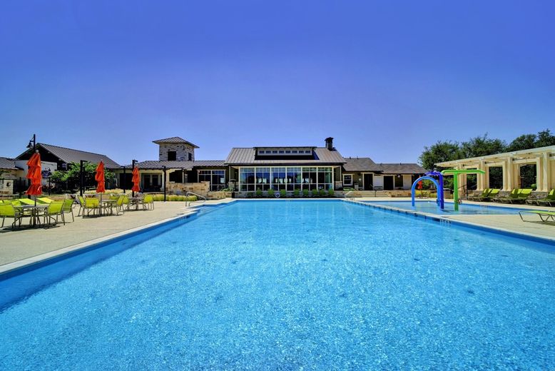 Exterior, Pool, Solar Panels
