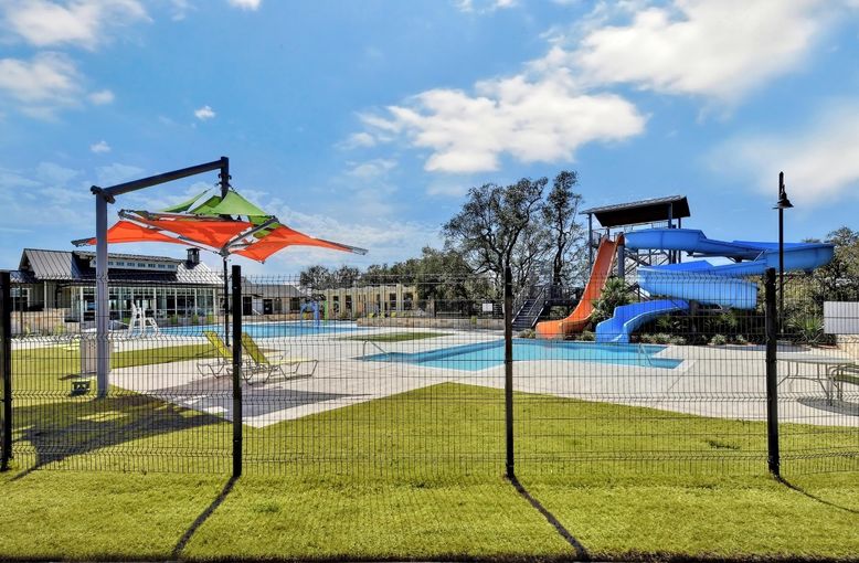 Exterior, Playground, Tennis Courts