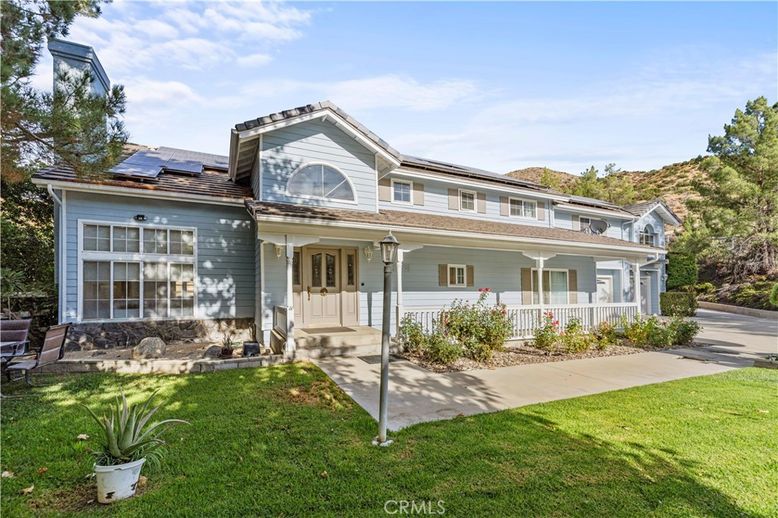 Exterior, Facade, Solar Panels, Farmhouse