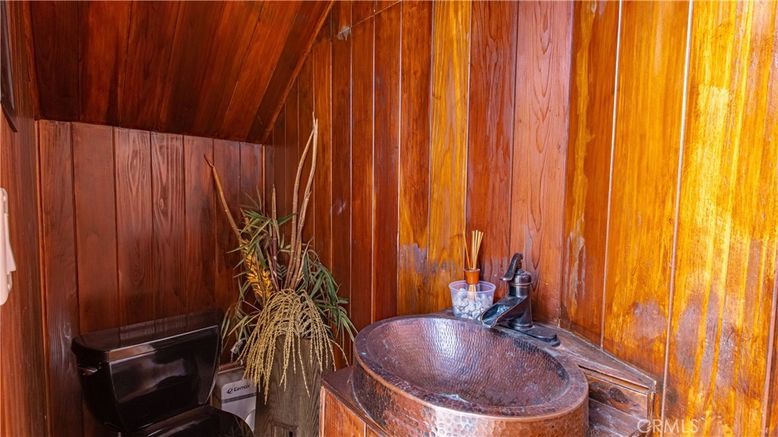 Bathroom, Interior, Wooden Walls