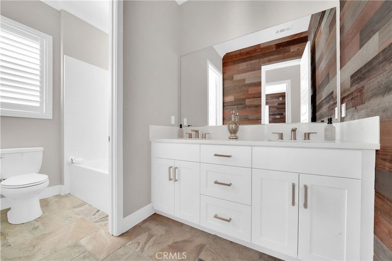 Bathroom, Dual Sink Vanities, Interior, Wooden Walls