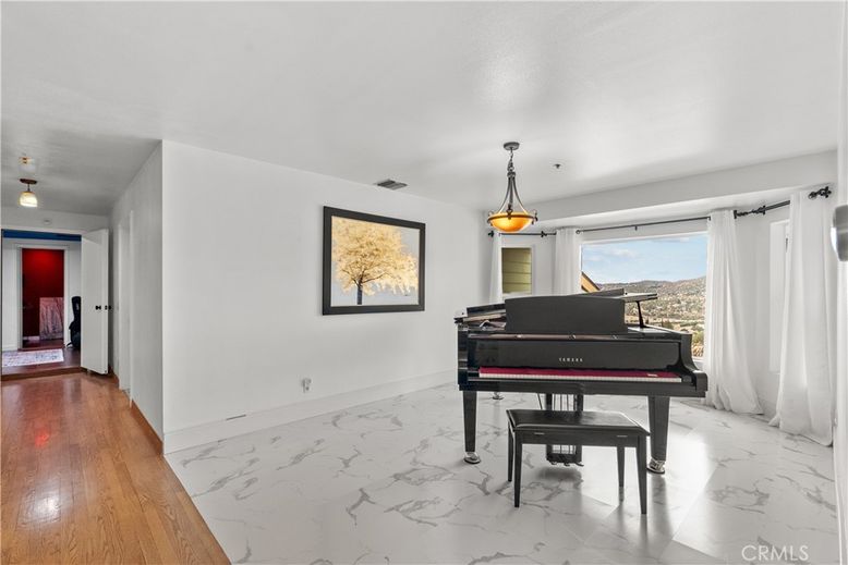 Interior, Marble, Pendant Lights, Piano