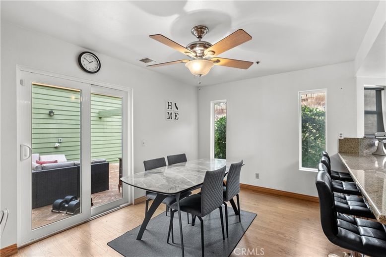 Dining room, Interior, Wood Texture Flooring