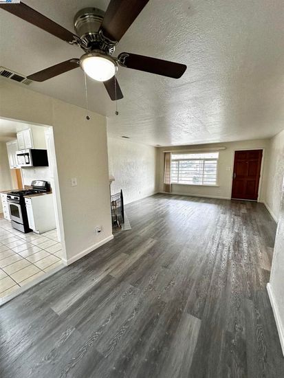 Empty room, Interior, Kitchen, Wood Texture Flooring