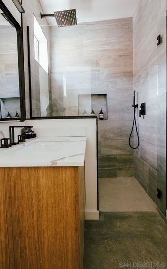 Bathroom, Glass Shower, Interior